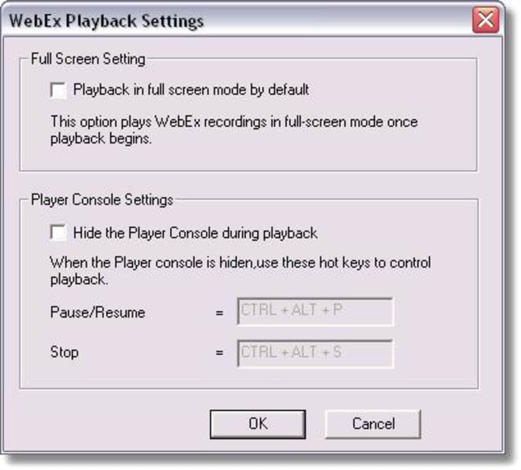 WebEx Player 2.1 - Image 2
