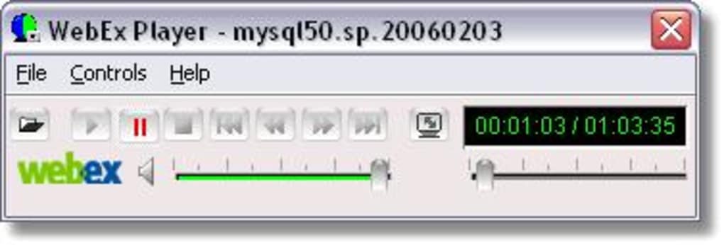 WebEx Player 2.1 - Image 3